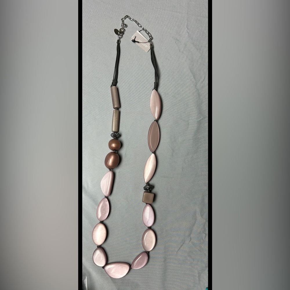 Chico Pink and Brown Necklace